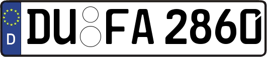 DU-FA2860