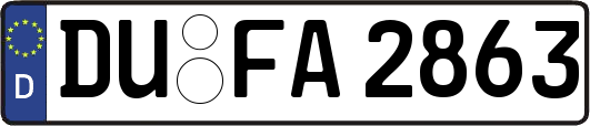 DU-FA2863