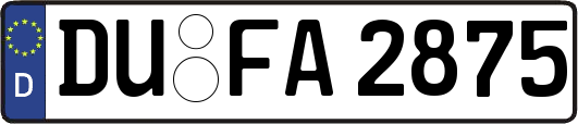 DU-FA2875