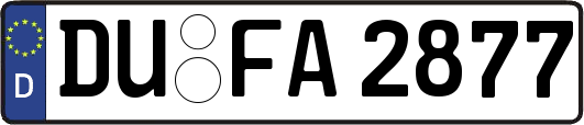 DU-FA2877