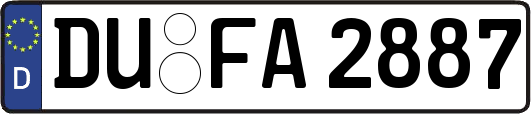 DU-FA2887