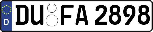 DU-FA2898