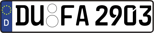 DU-FA2903