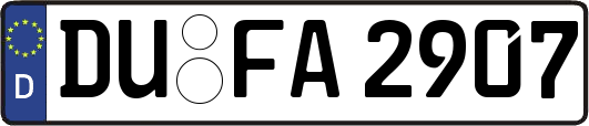 DU-FA2907