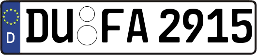 DU-FA2915