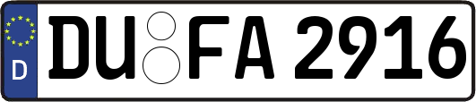 DU-FA2916