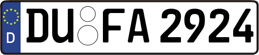 DU-FA2924