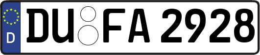DU-FA2928