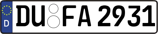DU-FA2931
