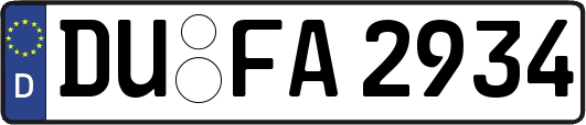 DU-FA2934