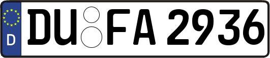 DU-FA2936