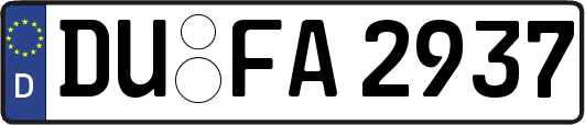 DU-FA2937