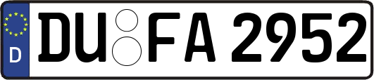 DU-FA2952