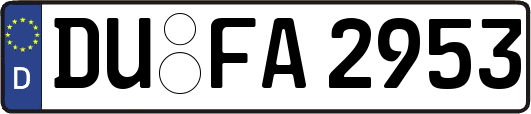 DU-FA2953