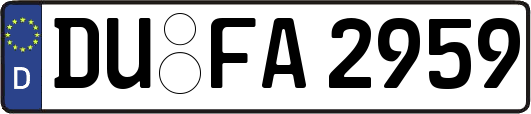DU-FA2959