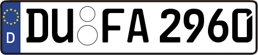 DU-FA2960