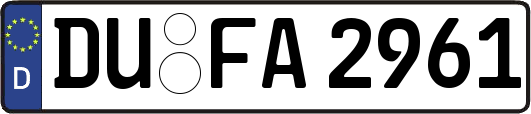 DU-FA2961