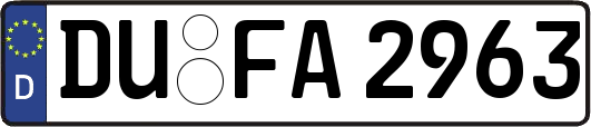 DU-FA2963