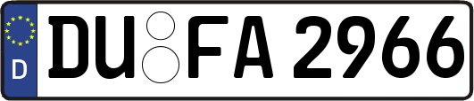 DU-FA2966