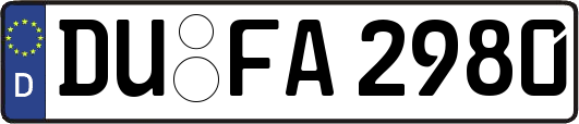 DU-FA2980