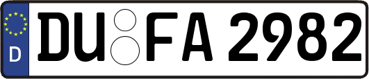 DU-FA2982