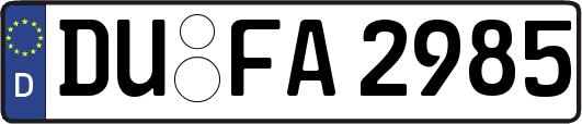 DU-FA2985