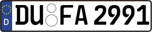 DU-FA2991