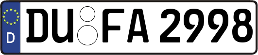 DU-FA2998