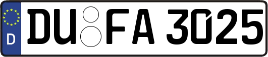 DU-FA3025