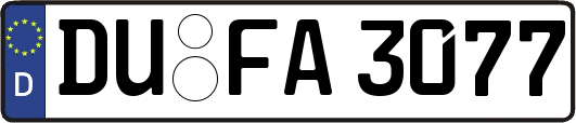 DU-FA3077