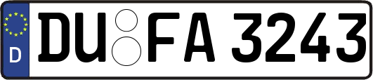 DU-FA3243
