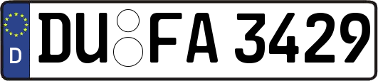 DU-FA3429