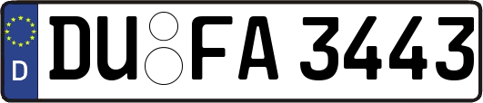 DU-FA3443