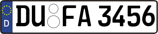 DU-FA3456
