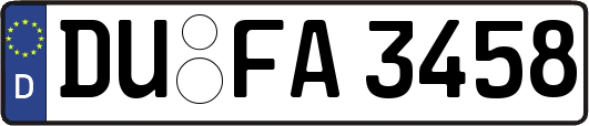 DU-FA3458