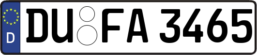 DU-FA3465