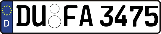DU-FA3475