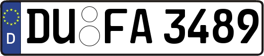DU-FA3489