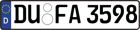 DU-FA3598