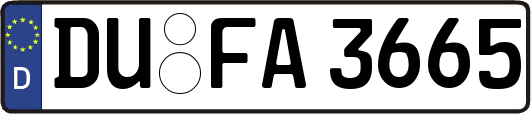 DU-FA3665