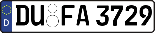 DU-FA3729