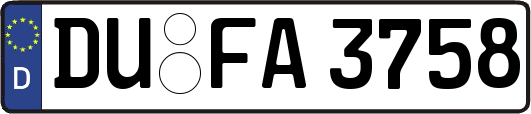 DU-FA3758