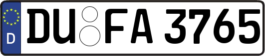 DU-FA3765