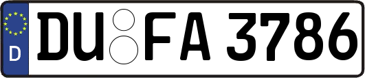 DU-FA3786