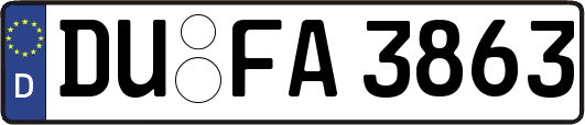 DU-FA3863