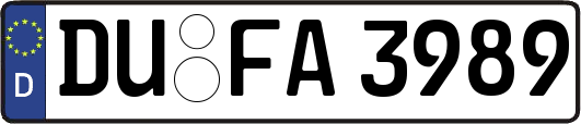 DU-FA3989