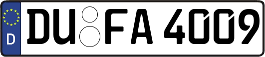 DU-FA4009