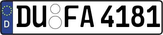 DU-FA4181