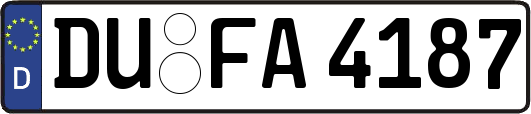DU-FA4187