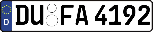 DU-FA4192